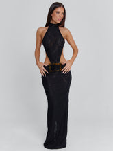 ALBINAE MAXI DRESS BLACK