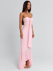 BELLA MAXI DRESS LIGHT PINK