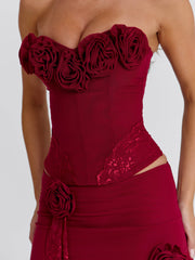 EVELANE TOP RED