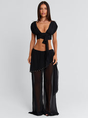 HAILLIE PANTS BLACK
