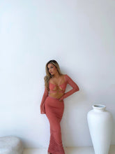 SELENE MAXI SKIRT PINK