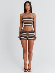 LANAA TOP NEUTRAL STRIPE