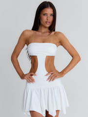 MAYIA MINI DRESS WHITE