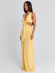 RAELYN MAXI DRESS YELLOW