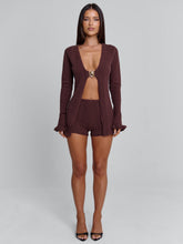 VELMA SHORTS CHOCOLATE