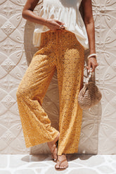 Jacinta Sequin Lace Pant - Mango