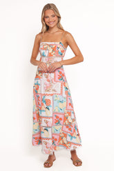 Adalynn Maxi Dress - Fruit Print