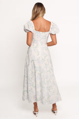 Beati Midi Dress - Blue