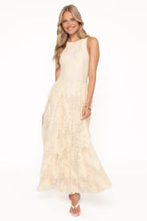 Denny Maxi Dress - Butter Yellow