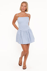 Lazar Mini Dress - Blue