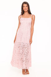 Nicolette Maxi Dress - Pink