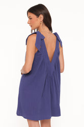 Trina Mini Dress - Navy