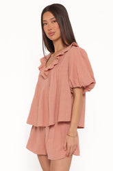 Felicity Short Set - Dusty Rose