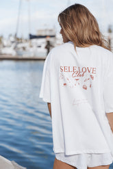 Runa Self Love Graphic Tee - White