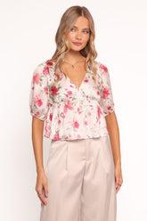 Tove Top - Cameo Floral