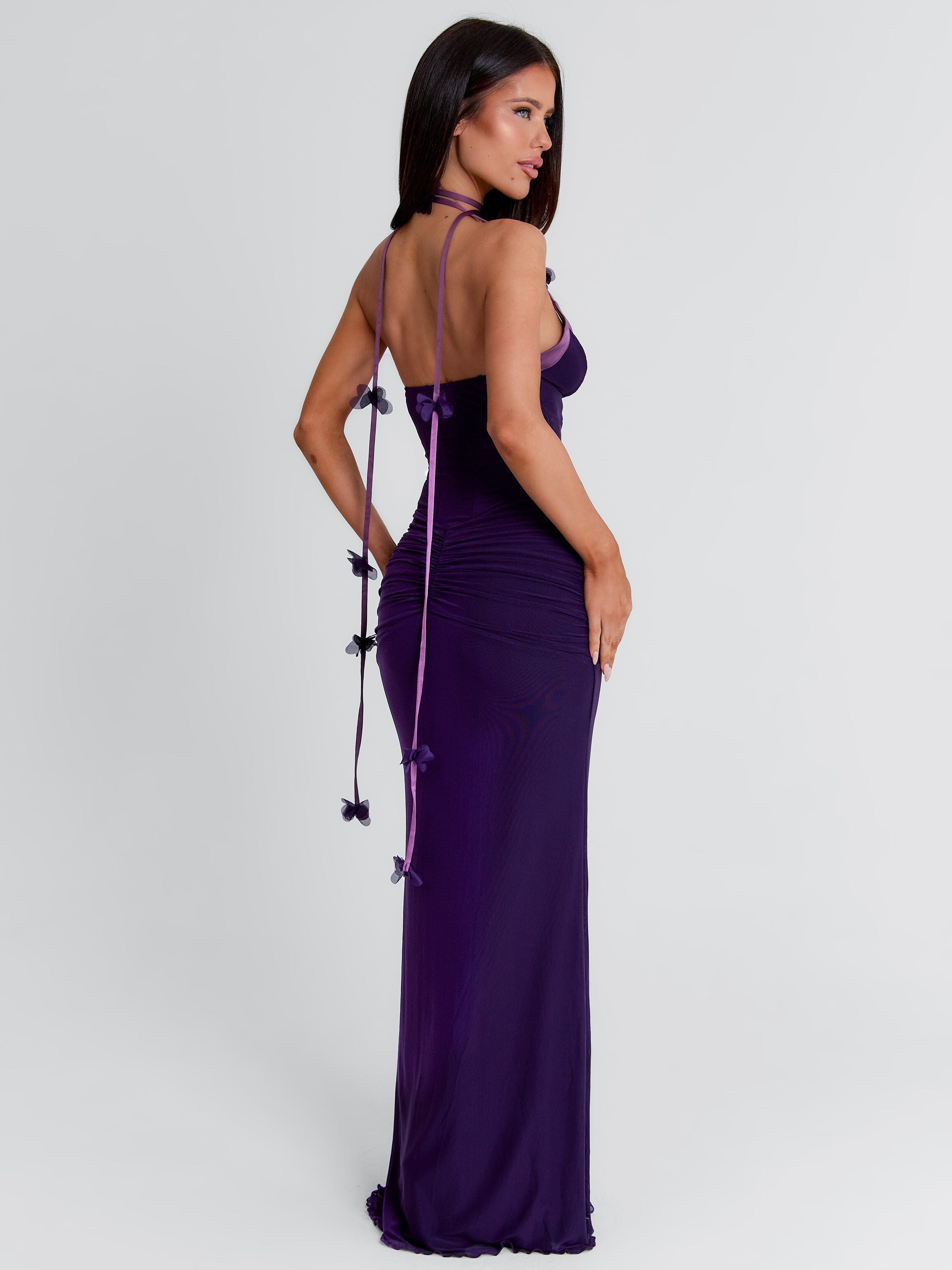 AILIANI MAXI DRESS PURPLE