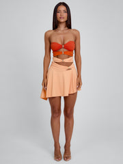 ARIELLA MINI DRESS ORANGE
