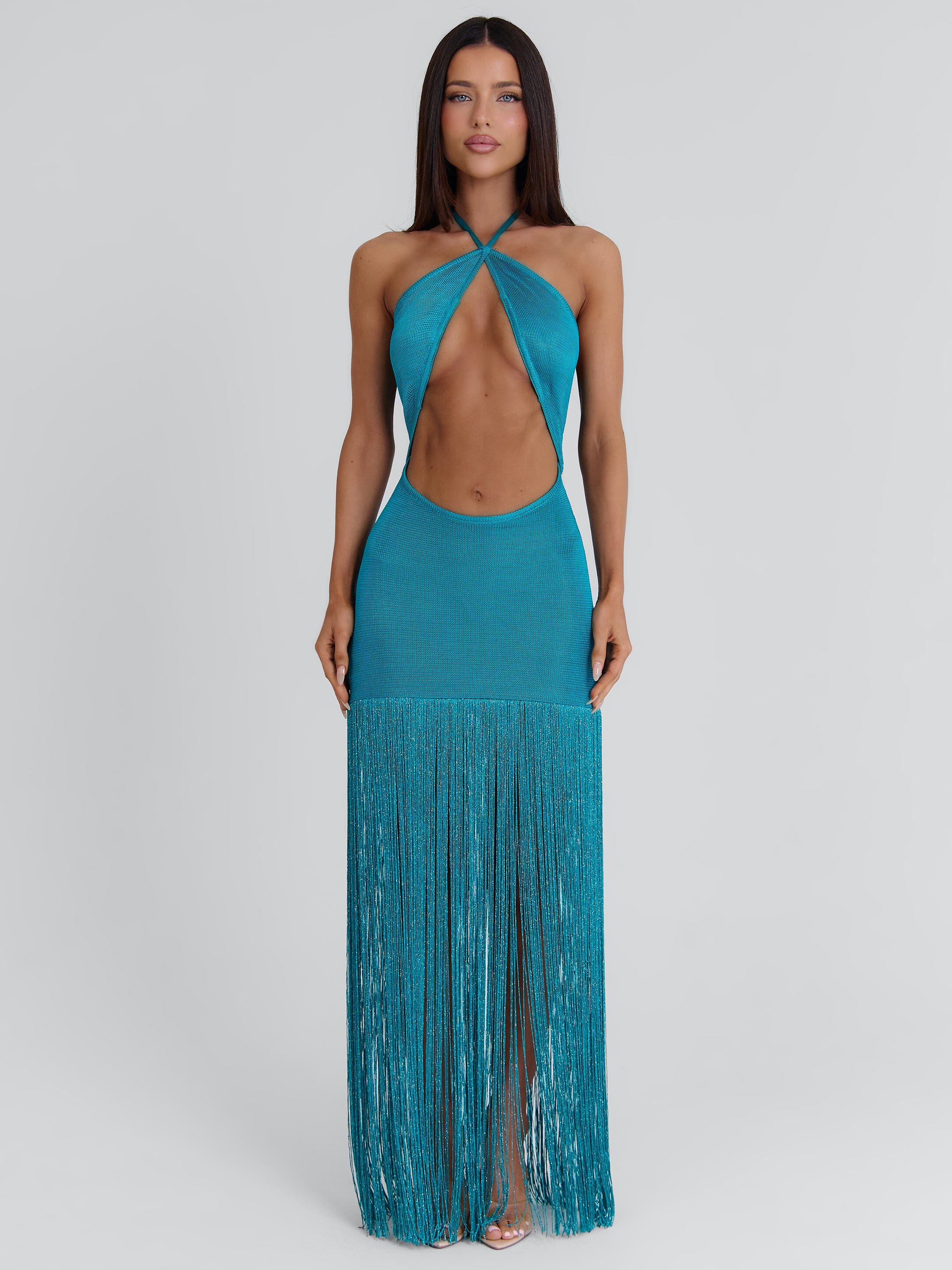 ARRABELLA MAXI DRESS TEAL