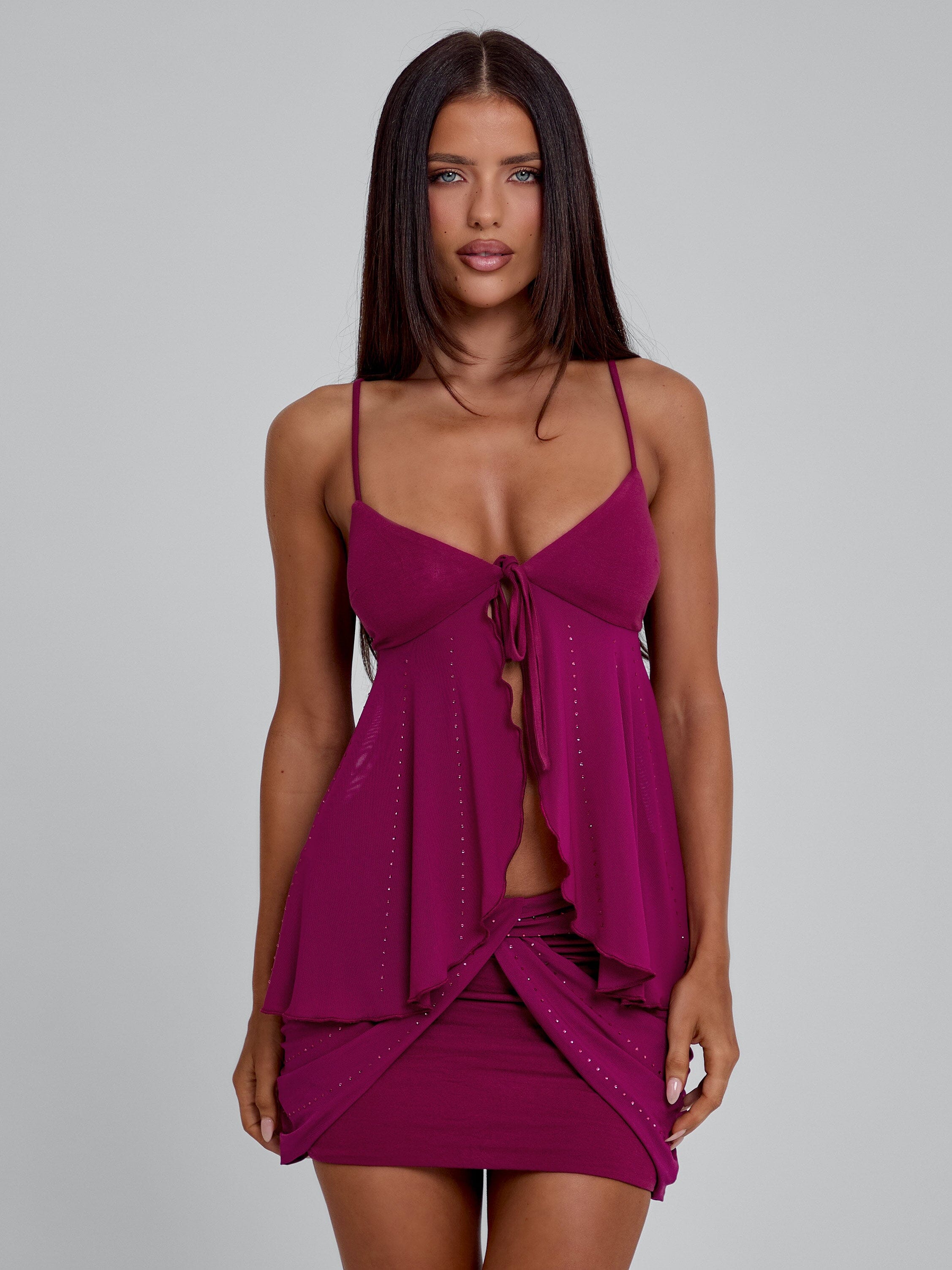 GEORGINA TOP PLUM