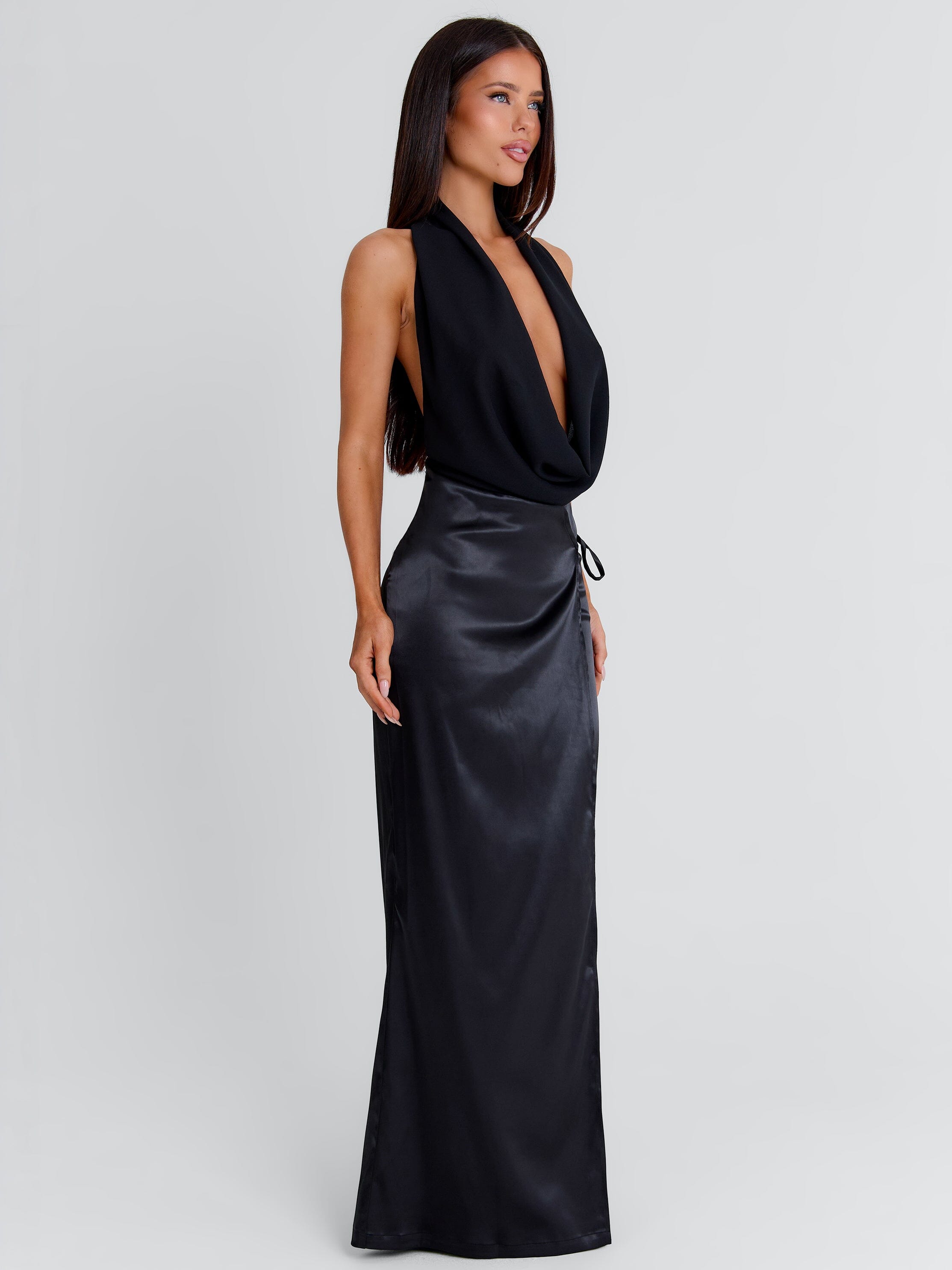 ISHA MAXI DRESS BLACK