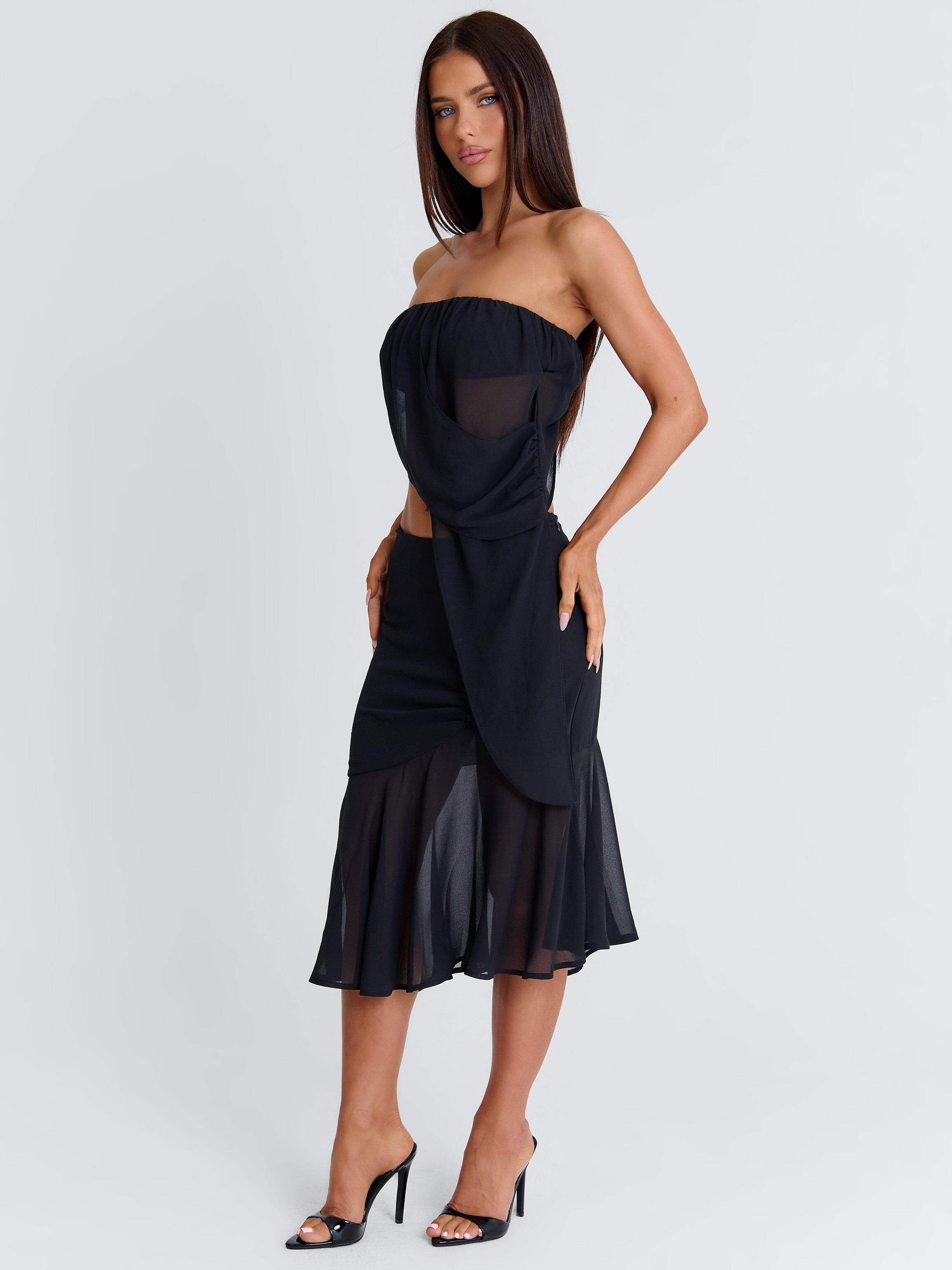 ITZELI TOP BLACK