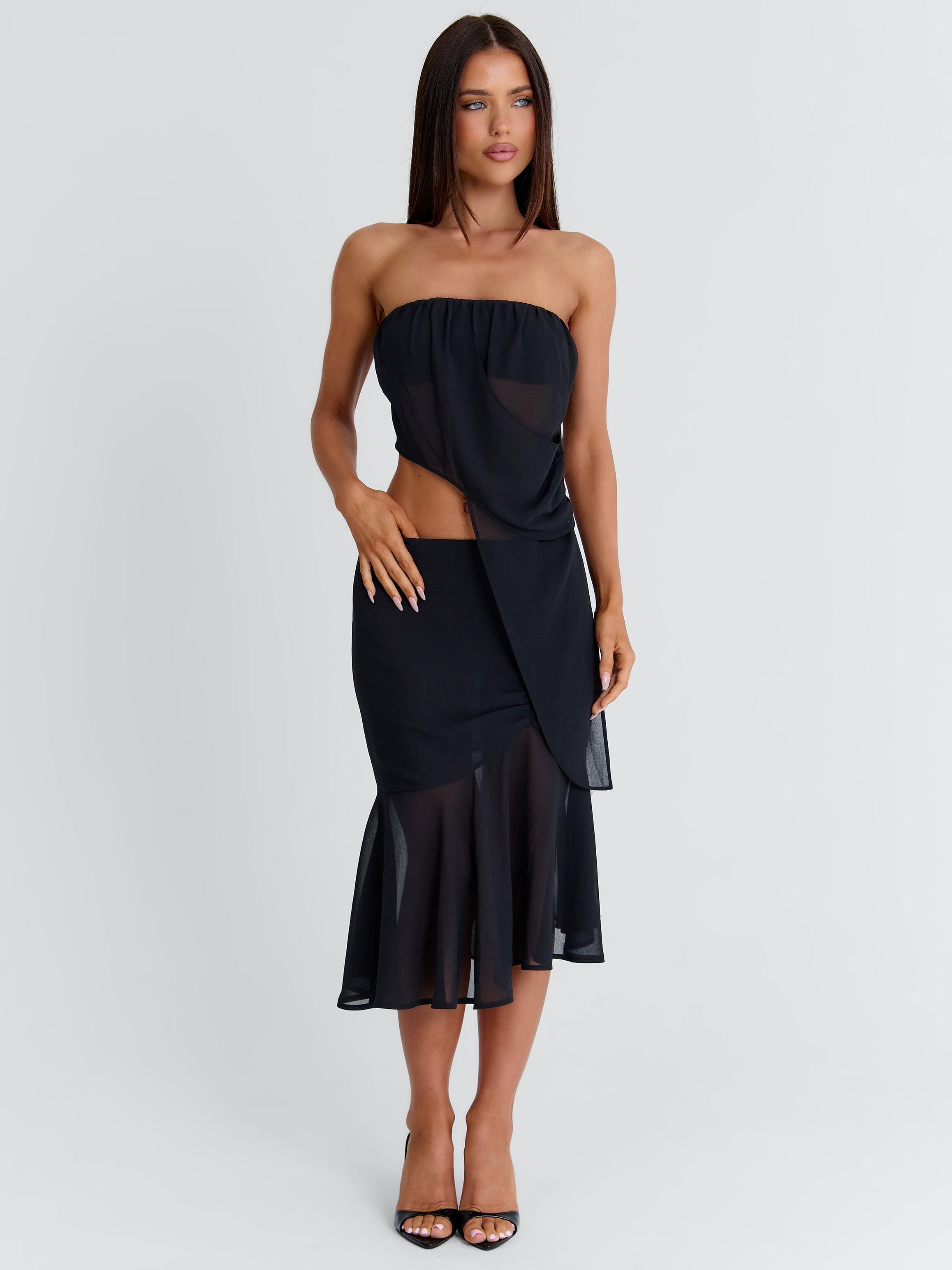 ITZELI TOP BLACK