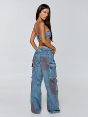 JACINTA CARGO DENIM