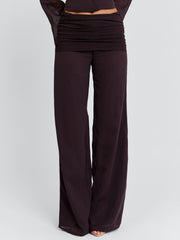 LENNA PANT CHOCOLATE