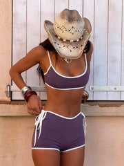 LOX SHORT PURPLE