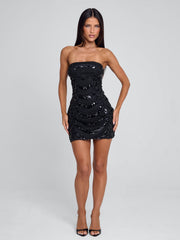 LOZ MINI DRESS BLACK