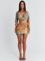 MAKENNA LONGLINE TOP LEILA