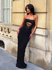 PRIANE MAXI DRESS BLACK