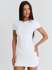 SHELBIE MINI DRESS WHITE