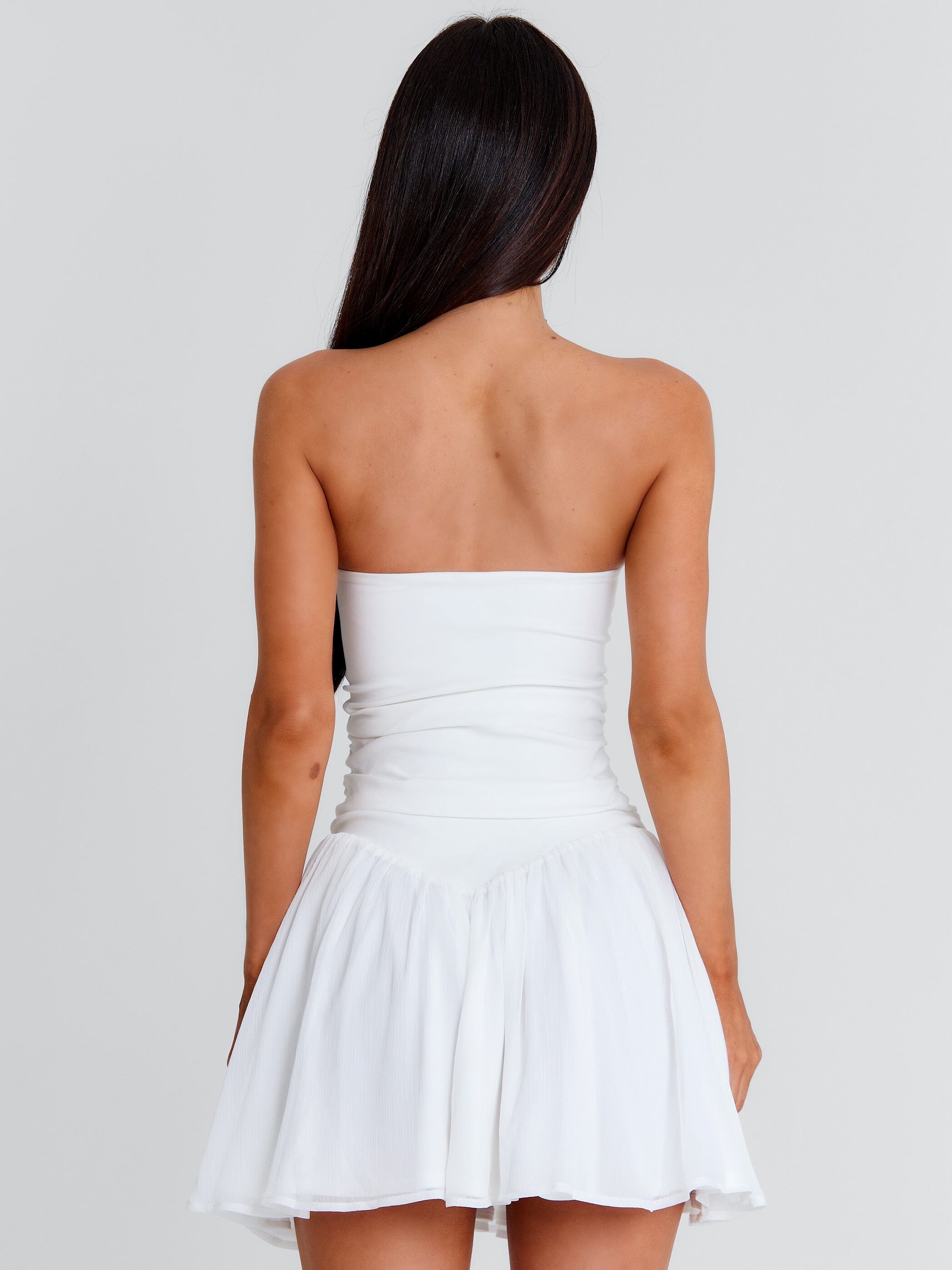 ZARIAH MINI DRESS WHITE