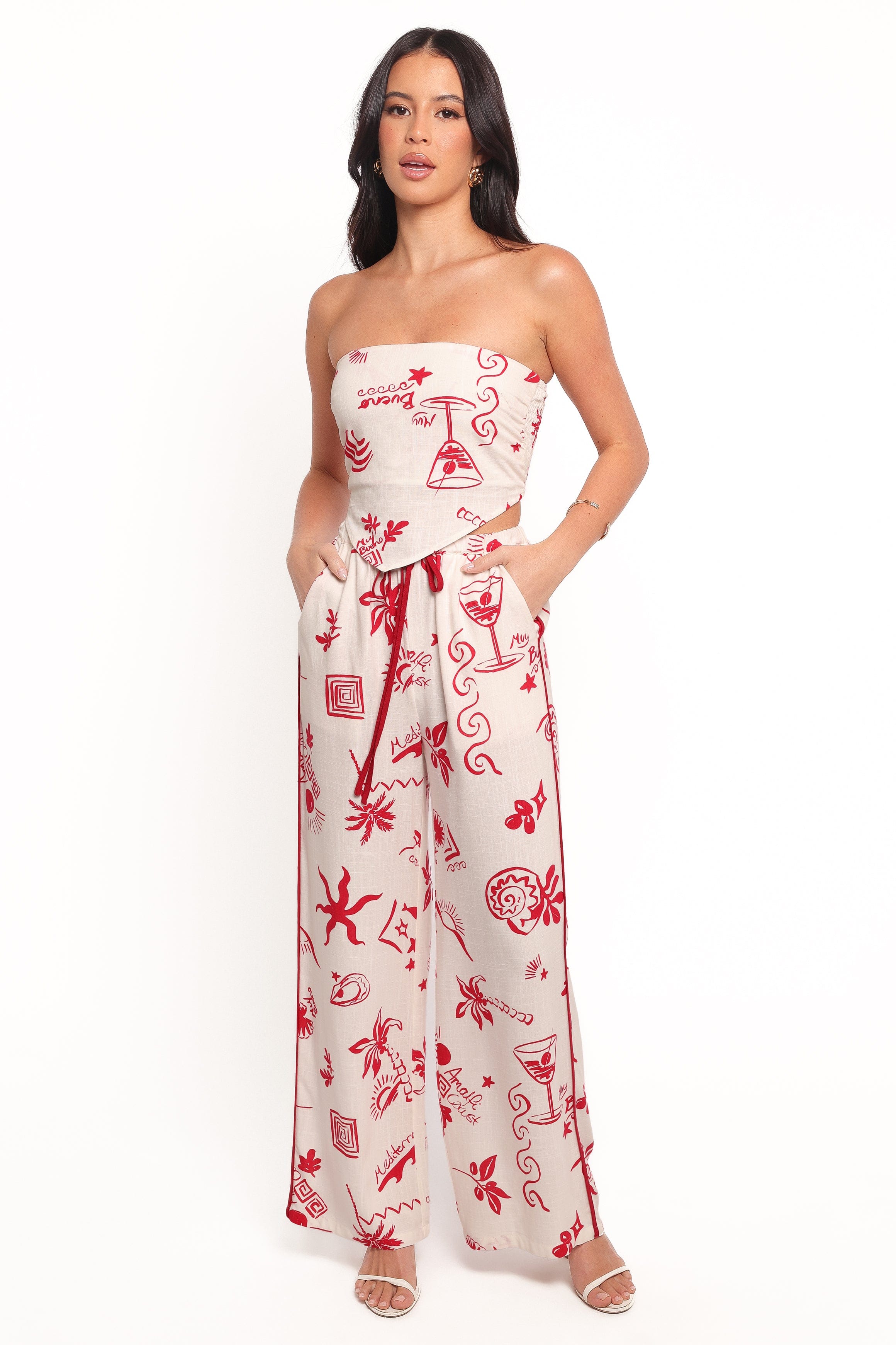 Malta Pant - Red