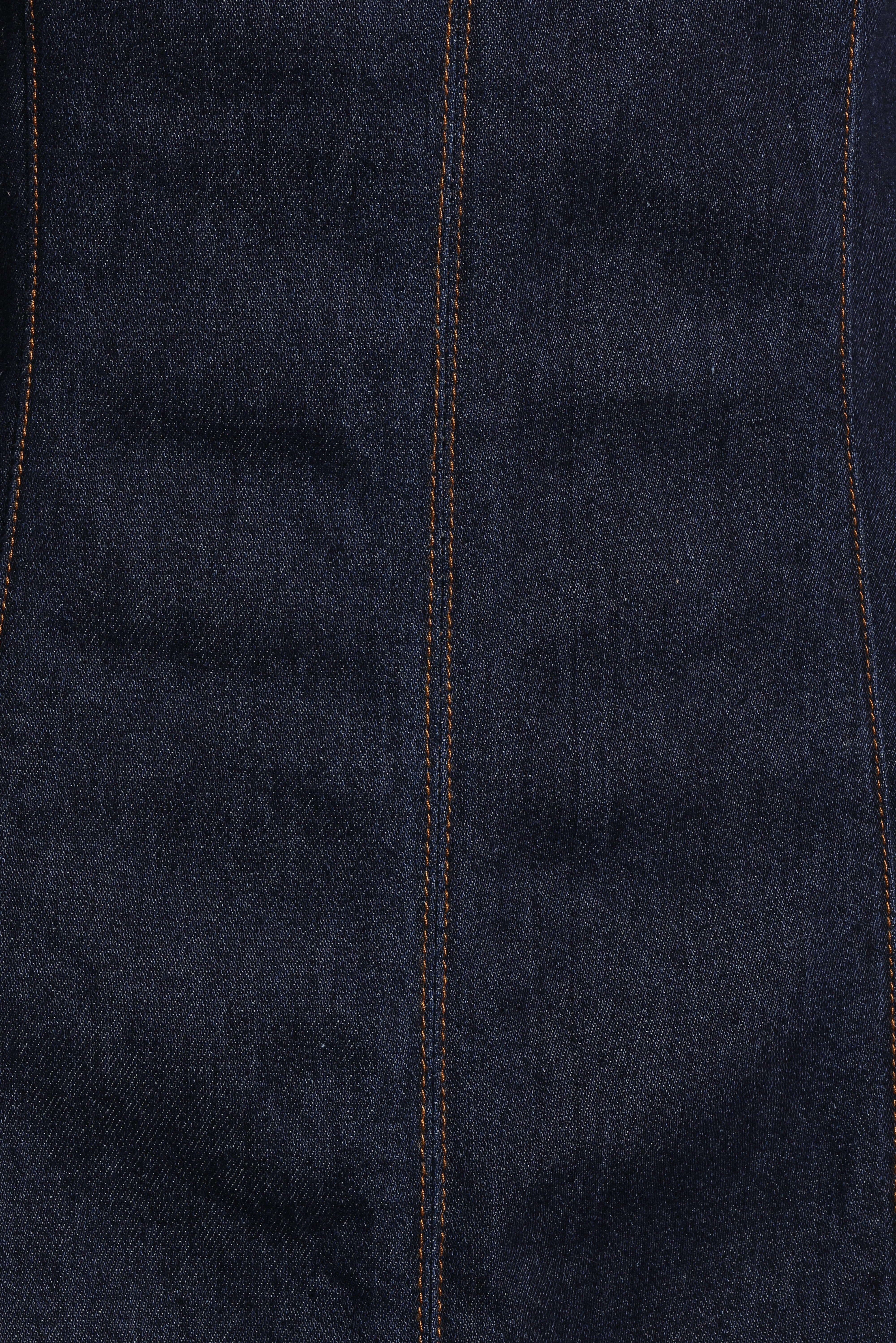 Calyx Mini Dress - Dark Denim