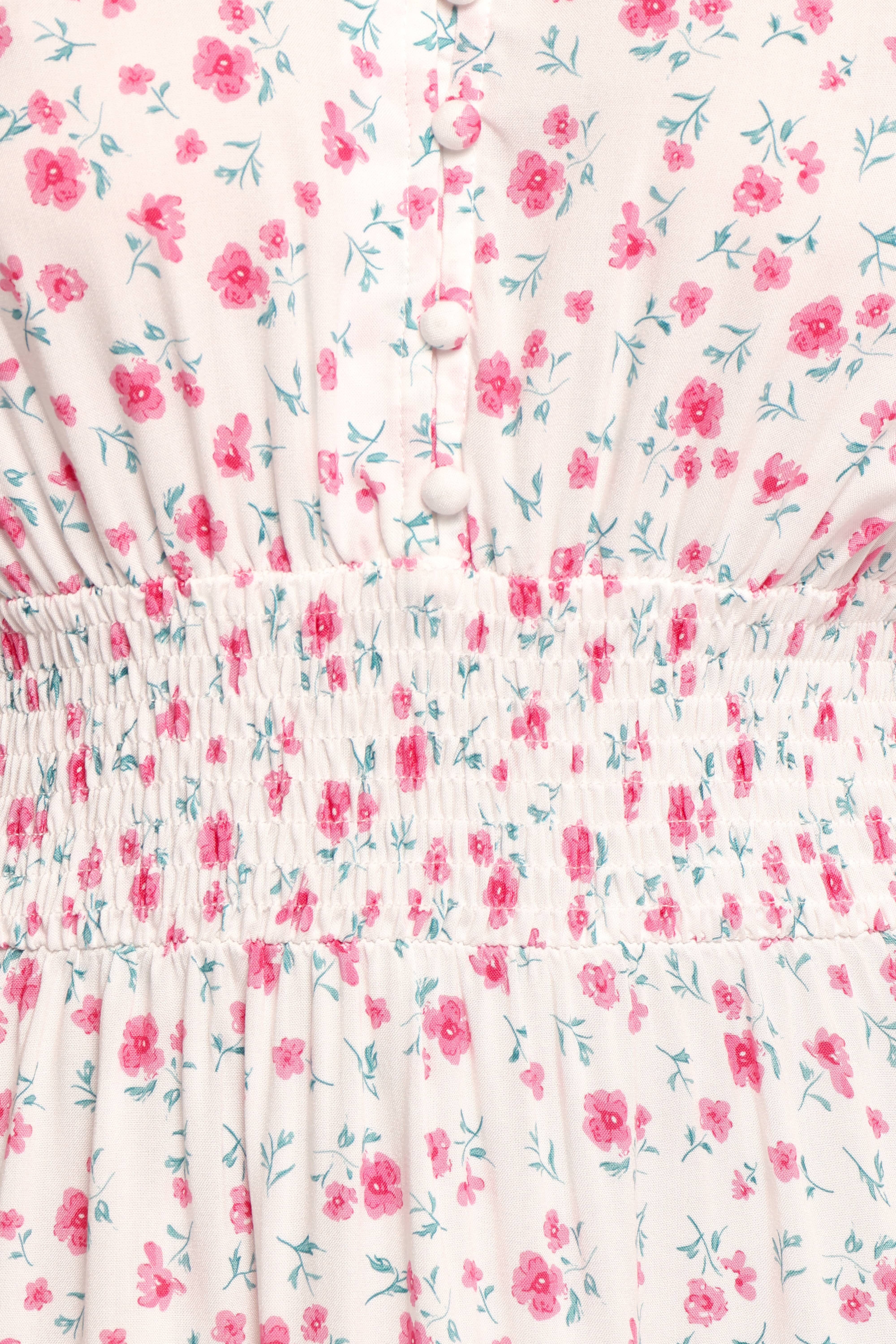 Thomas Maxi Dress - Pink Ditsy Floral