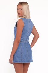 Karish Skirt Set - Medium Denim